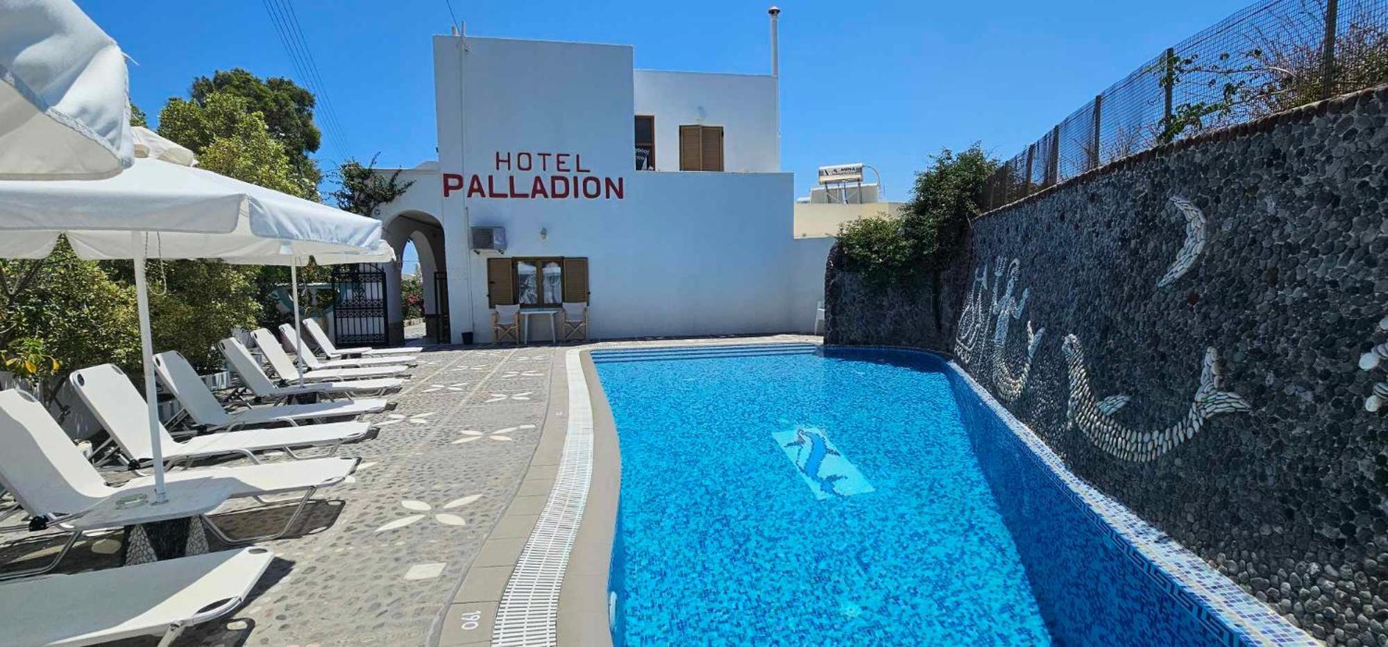 Hotel Palladion Karterádos Eksteriør bilde
